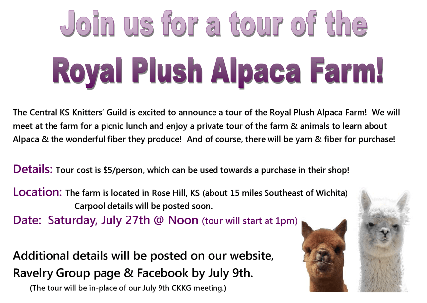 Alpaca Tour Invite