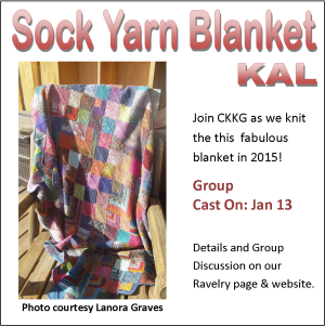 Sock Yarn Blanket KAL image